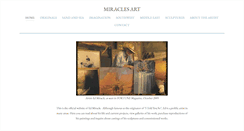 Desktop Screenshot of miraclesart.com